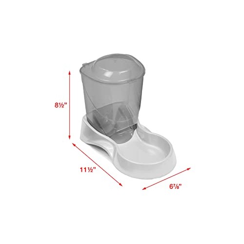 Van Ness Pets Small Gravity Auto Feeder for Cats/Dogs, 3 Pound Cap...
