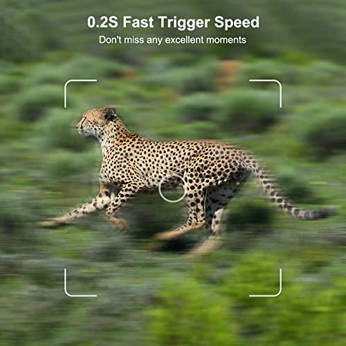 VANBAR Trail Camera 32MP 1080P, Game Camera with Motion Latest Sen...