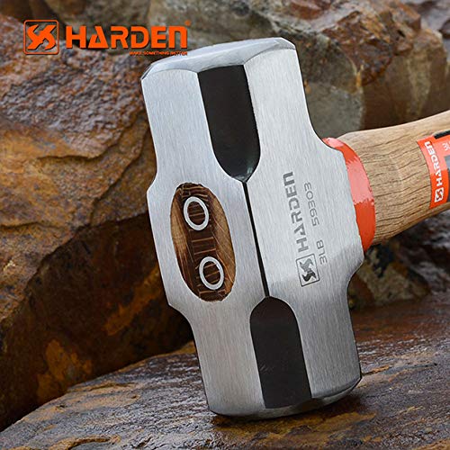 HARDEN 3-Pound Sledge Hammer with Wooden Handle