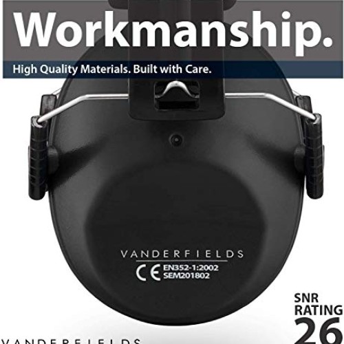 Vanderfields Hearing Protection for Shooting – Compact Foldable Po...