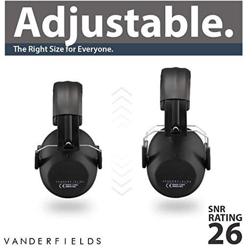 Vanderfields Hearing Protection for Shooting – Compact Foldable Po...
