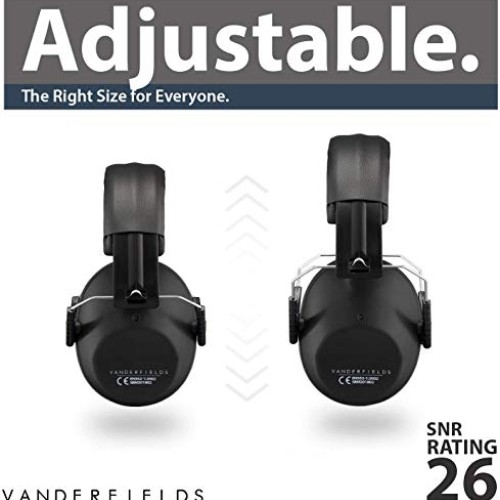 Vanderfields Hearing Protection for Shooting – Compact Foldable Po...