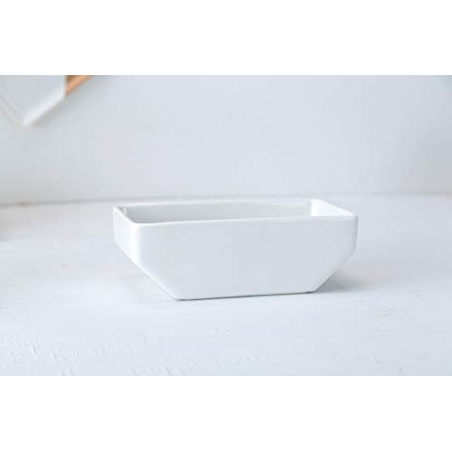 VanEnjoy 7 White Ceramic Wall Planters Vase and Copper,Drainage H...