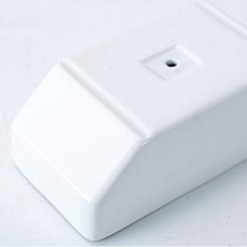 VanEnjoy 7 White Ceramic Wall Planters Vase and Copper,Drainage H...