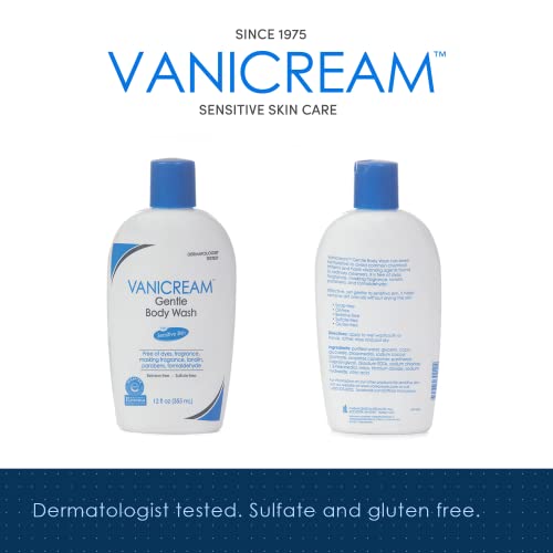 Vanicream Gentle Body Wash | Fragrance, Gluten and Sulfate Free | ...