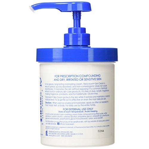 Vanicream Skin Cream With Pump Dispenser,16 oz