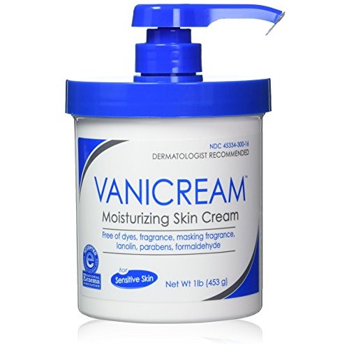 Vanicream Skin Cream With Pump Dispenser,16 oz