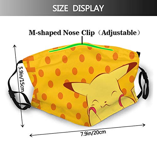 Dust Mask Anime animal Cute Mouse Pika&chu Mouth Mask Fashion Prin...