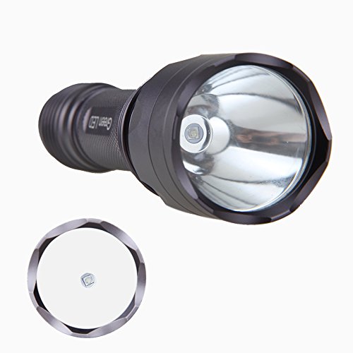 VASTFIRE Hunting Light 1000 Lumen Bright CREE Green LED Flashlight...