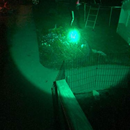 VASTFIRE Hunting Light 1000 Lumen Bright CREE Green LED Flashlight...