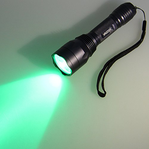 VASTFIRE Hunting Light 1000 Lumen Bright CREE Green LED Flashlight...