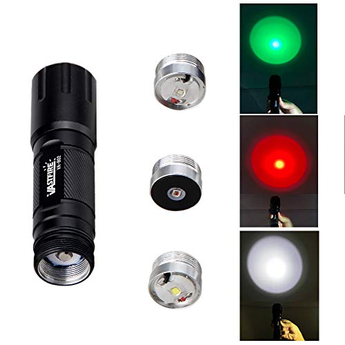 VASTFIRE Predator Light with Interchangeable Red, Green, White L...