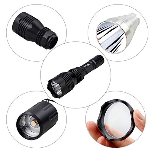 VASTFIRE Predator Light with Interchangeable Red, Green, White L...