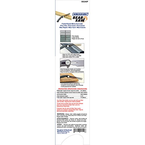 Vaughan BS240P Pull Stroke Handsaw