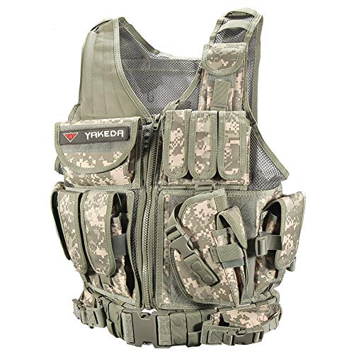 vAv YAKEDA Army Fans Tactical Vest Outdoor Equipment Supplies Brea...