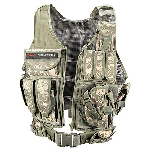 vAv YAKEDA Army Fans Tactical Vest Outdoor Equipment Supplies Brea...
