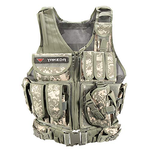 vAv YAKEDA Army Fans Tactical Vest Outdoor Equipment Supplies Brea...