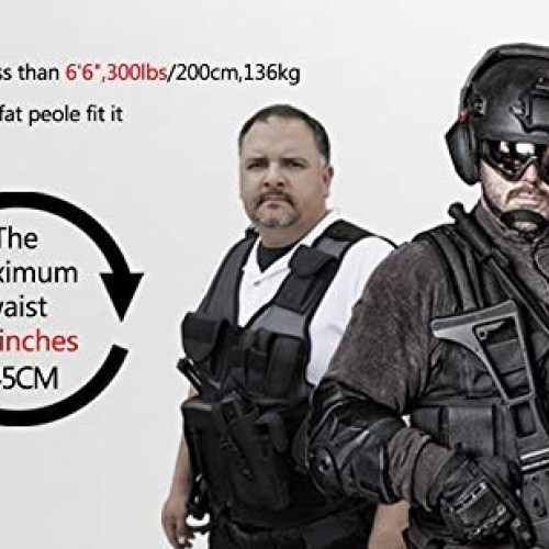 YAKEDA Tactical CS Field Vest Outdoor Ultra-Light Breathable Comba...