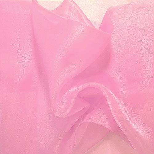 VDS - 10 Yard Charmeuse Bridal Solid Organza Fabric for Wedding Dr...