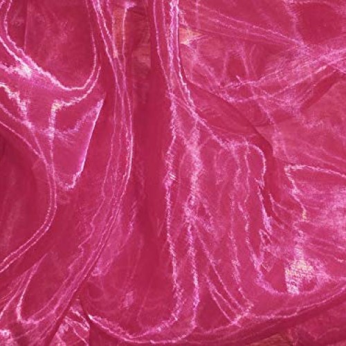 VDS - 10 Yard Charmeuse Bridal Solid Organza Fabric for Wedding Dr...