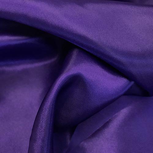 VDS - 5 Yard Charmeuse Bridal Solid Satin Fabric for Wedding Dress...