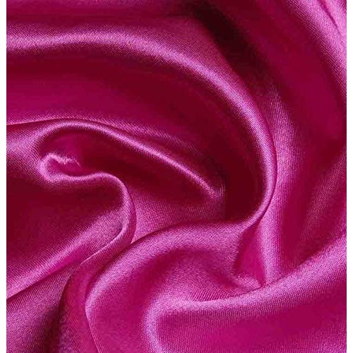 VDS - 5 Yard Charmeuse Bridal Solid Satin Fabric for Wedding Dress...