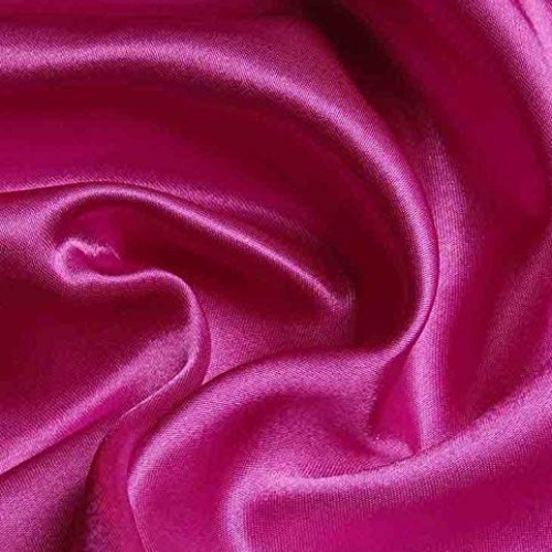 VDS - 5 Yard Charmeuse Bridal Solid Satin Fabric for Wedding Dress...