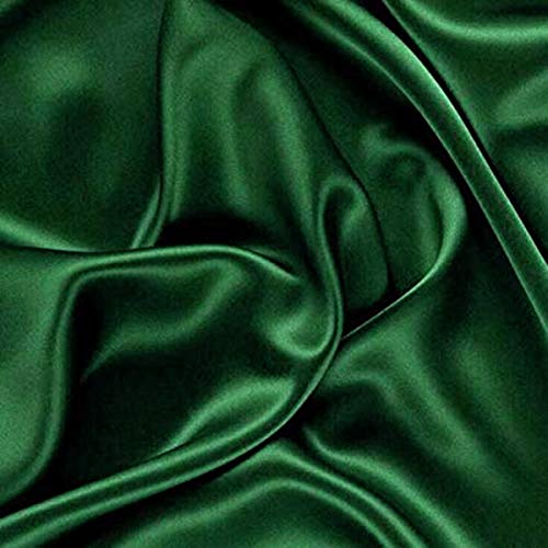 VDS - 5 Yard Charmeuse Bridal Solid Satin Fabric for Wedding Dress...
