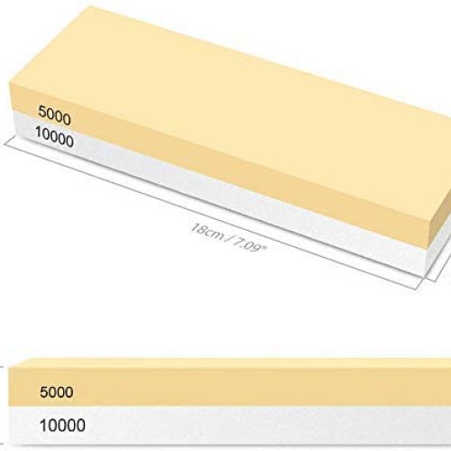 Whetstone 5000/10000 Grit Sharpening Stone, VECU 2 Side Polishing ...