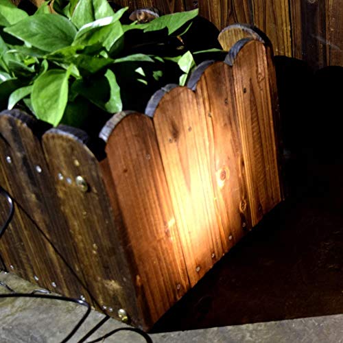 Outdoor LED Solar Landscape Spotlight, VEEKI 6 LED Waterproof Pond...