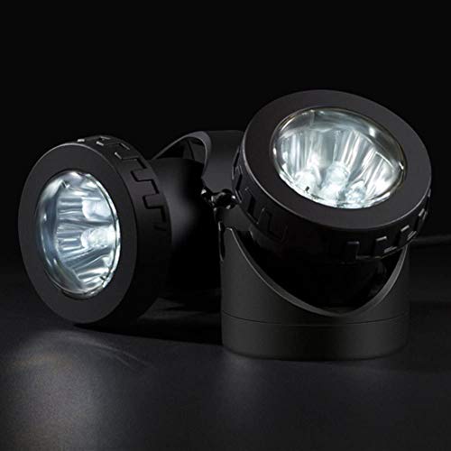 Outdoor LED Solar Landscape Spotlight, VEEKI 6 LED Waterproof Pond...