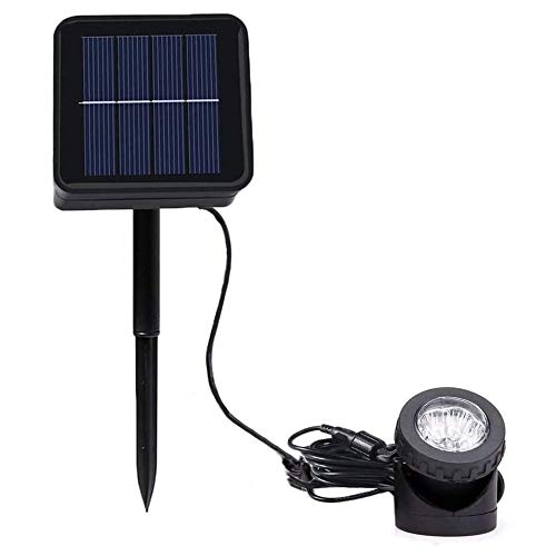 Outdoor LED Solar Landscape Spotlight, VEEKI 6 LED Waterproof Pond...