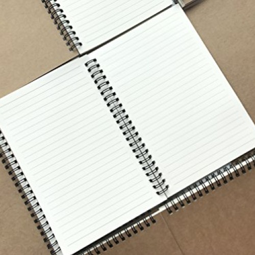 VEEPPO A5 Wirebound Notebooks Bulk Journals Spiral Steno Pads Blan...