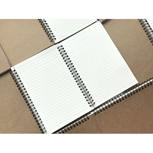 VEEPPO A5 Wirebound Notebooks Bulk Journals Spiral Steno Pads Blan...