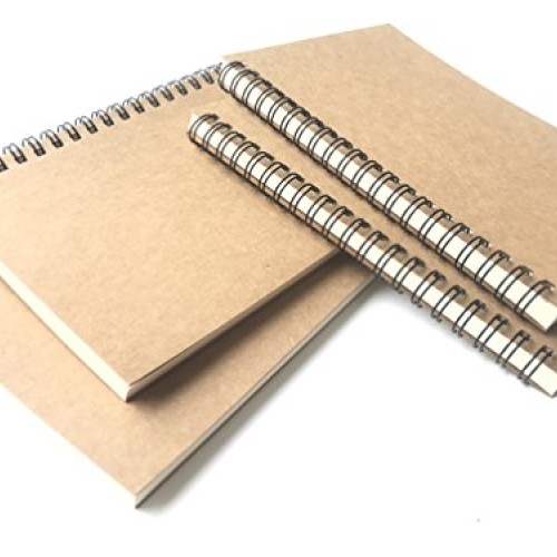 VEEPPO A5 Wirebound Notebooks Bulk Journals Spiral Steno Pads Blan...