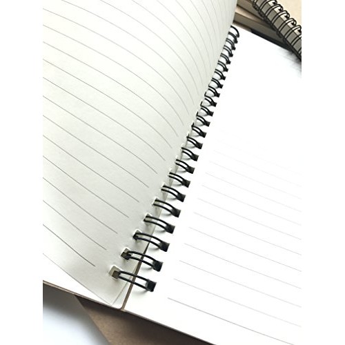 VEEPPO A5 Wirebound Notebooks Bulk Journals Spiral Steno Pads Blan...