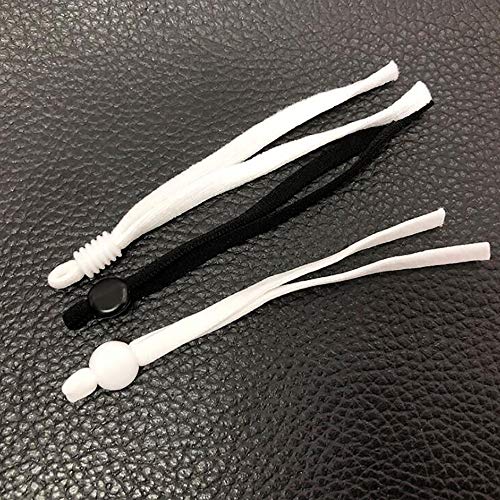 VEIREN 100 Pieces Elastic Bands with Adjustable Buckle High Stretc...