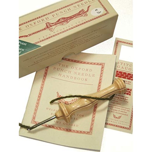 Oxford Wood Punch Needle Rug Hooking Tool The Mini #14 1/8 Fine