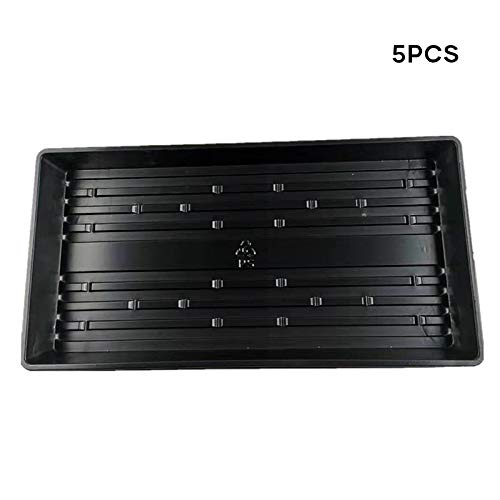 VELIHOME 5/10 PCS Rectangular Seedling Trough, Plastic Seeding Tra...