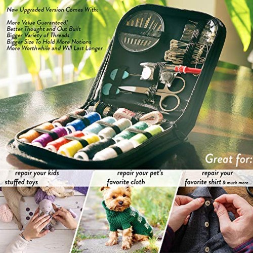 SEWING KIT, a NEEDLE & THREAD KIT for SEWING – Travel Sewing Kits ...