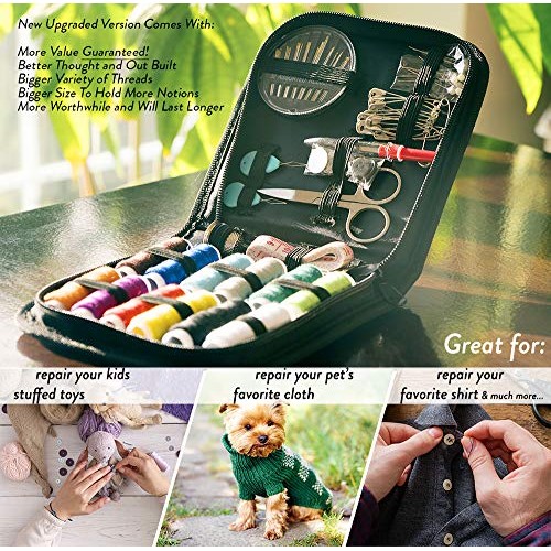 SEWING KIT, a NEEDLE & THREAD KIT for SEWING – Travel Sewing Kits ...