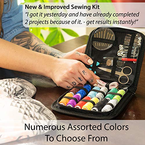 SEWING KIT, a NEEDLE & THREAD KIT for SEWING – Travel Sewing Kits ...