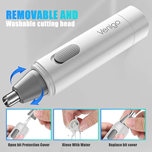 Professional Ear and Nose Hair Trimmer Clipper for Men and Women, ...