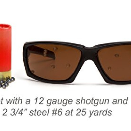 Venture Gear Overwatch Shooting Safety Sunglasses, Black, Forest G...