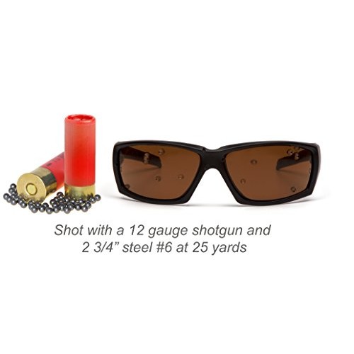 Venture Gear Overwatch Shooting Safety Sunglasses, Black, Forest G...