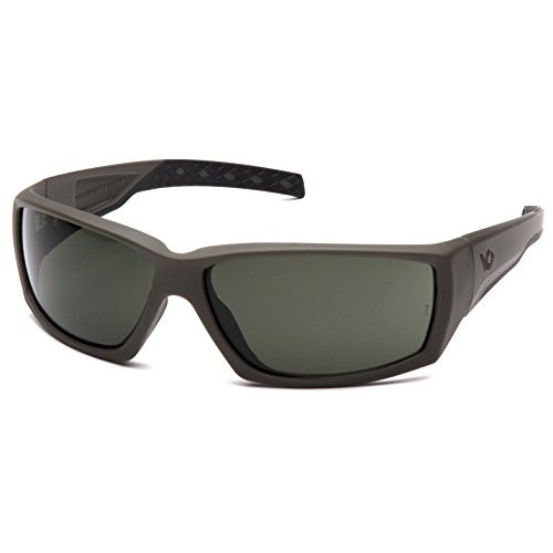 Venture Gear Overwatch Shooting Safety Sunglasses, Black, Forest G...