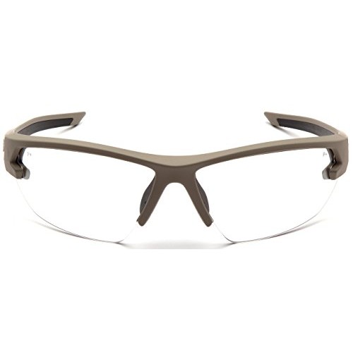 Venture Gear Semtex 2.0 Tan Frame Clear Anti Fog Lens, VGST1410T