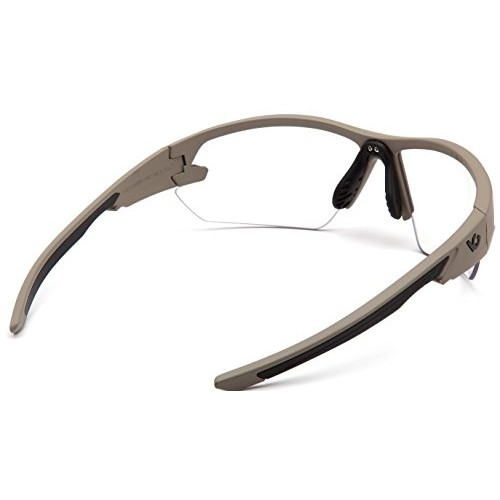 Venture Gear Semtex 2.0 Tan Frame Clear Anti Fog Lens, VGST1410T