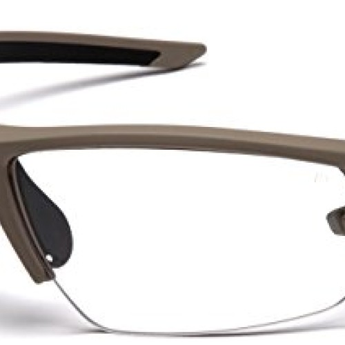 Venture Gear Semtex 2.0 Tan Frame Clear Anti Fog Lens, VGST1410T