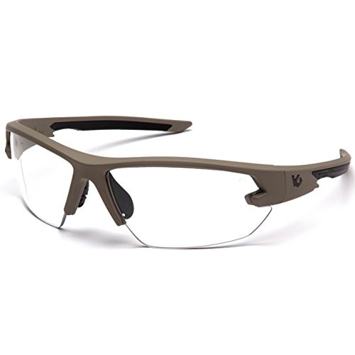 Venture Gear Semtex 2.0 Tan Frame Clear Anti Fog Lens, VGST1410T